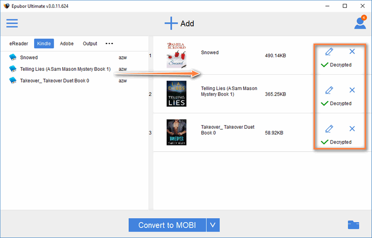 Eliminar con éxito el DRM de Kindle