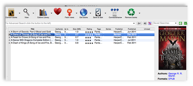 load-books-into-calibre-mac