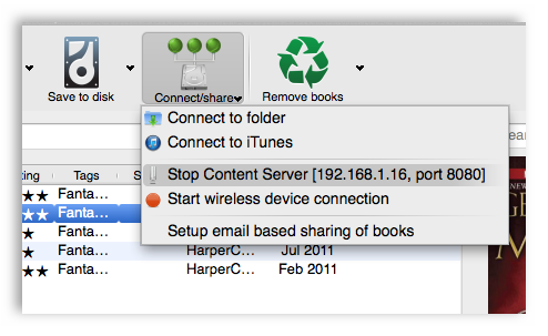 mac-calibre-content-server