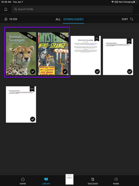 add pdf to kindle app ios successfully