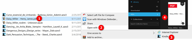 add pdf to kindle for pc
