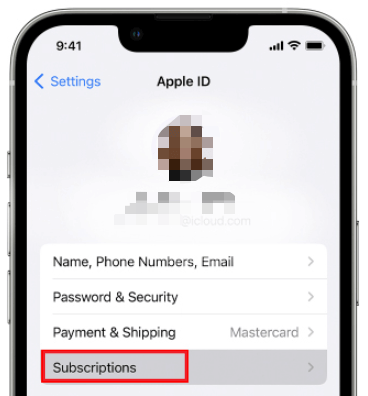 cancel tidal subscription iphone