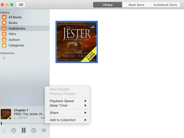 audible on Mac