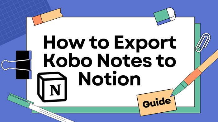 import kobo notes