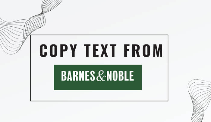 banner copy text from nook