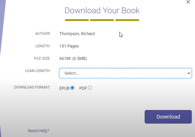 choose downloading format