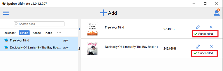 convert kindle books to format supported by ibooks