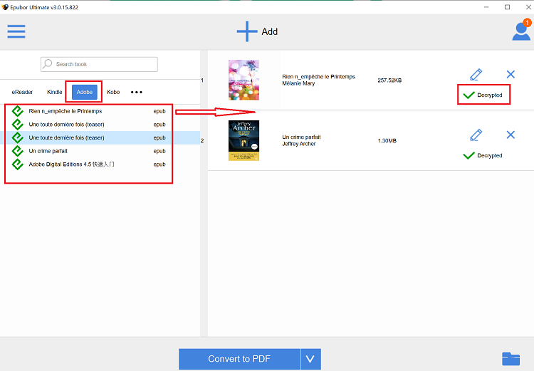 decrypt fnac ade ultimate