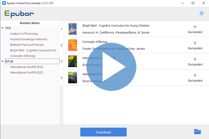 scarica kortext offline