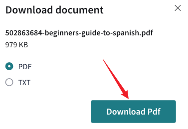 save scribd as pdf