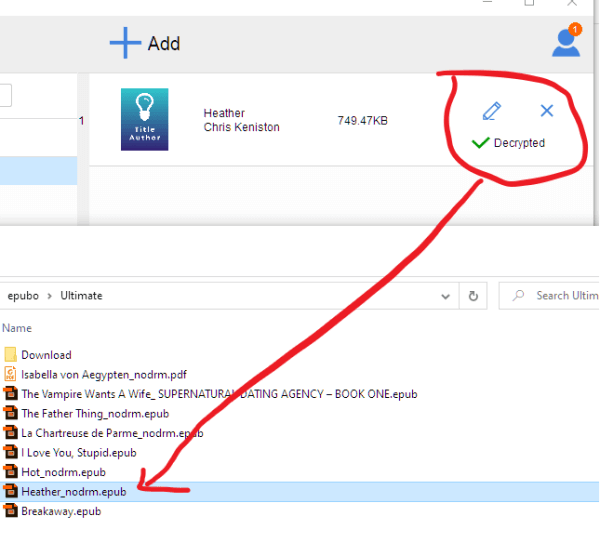 find kobo decrypted books