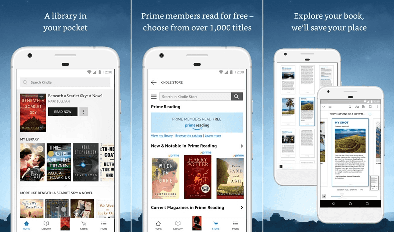 kindle android app