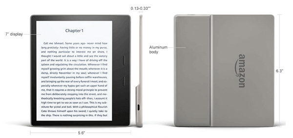kindle oasis 7