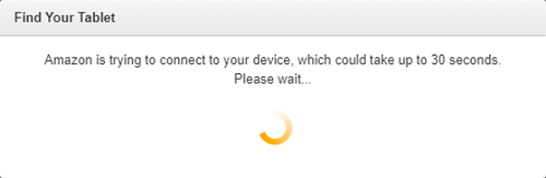 find your lost kindle fire