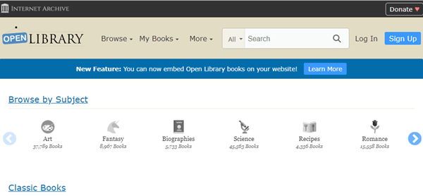 open library