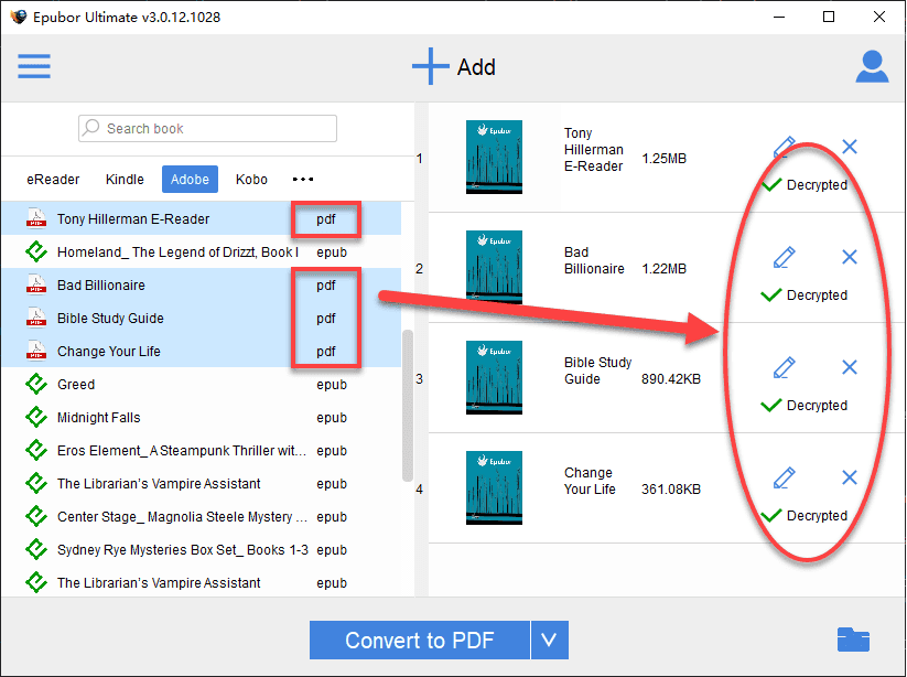 remove drm from PDF
