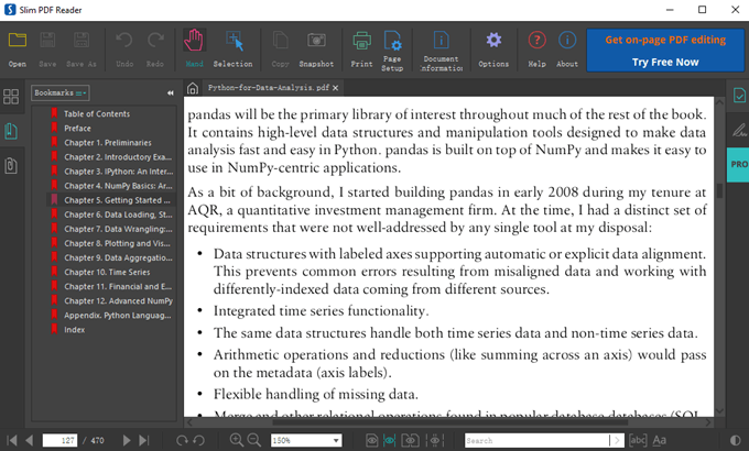 slim pdf reader