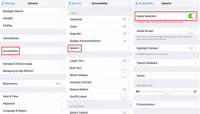 speech on ios